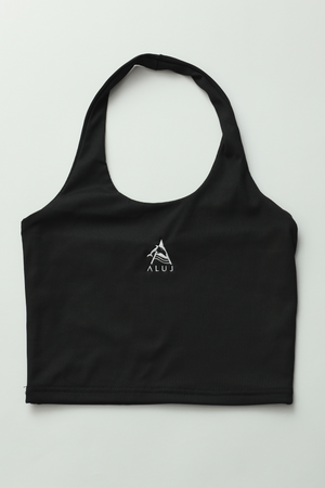 Aluj Halter-Top Crop Tank