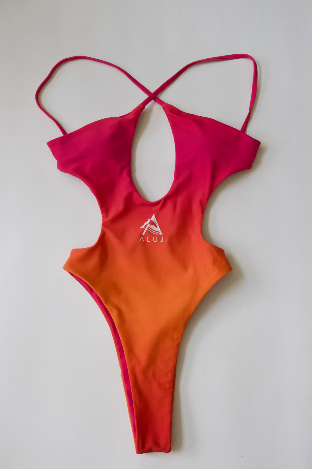 Pink Ombre Monokini