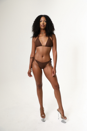 Cocoa Brown Stone Bikini