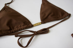 Cocoa Brown Stone Bikini