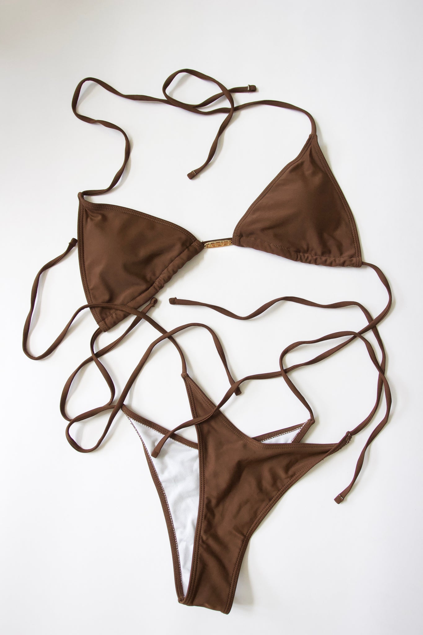 Cocoa Brown Stone Bikini