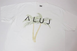 Faded Palm Tree Graphic T-Shirt