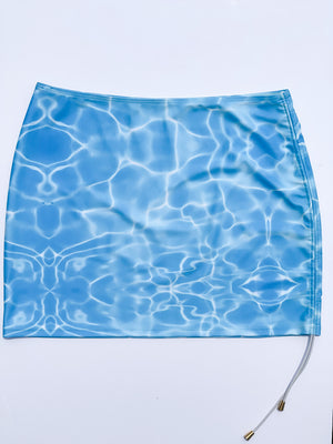 Agua - Aluj Water Print Skirt SS22 (SKIRT ONLY)